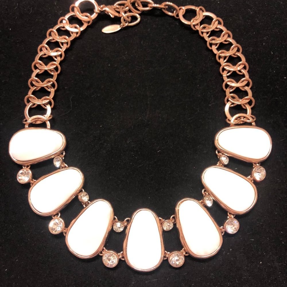 Rose Gold Statement Necklace